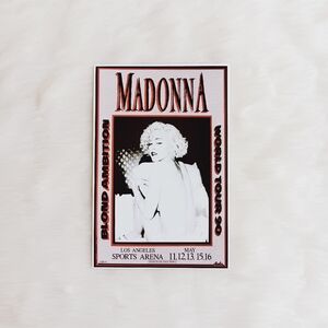 Madonna Mini Poster Card 1 ct